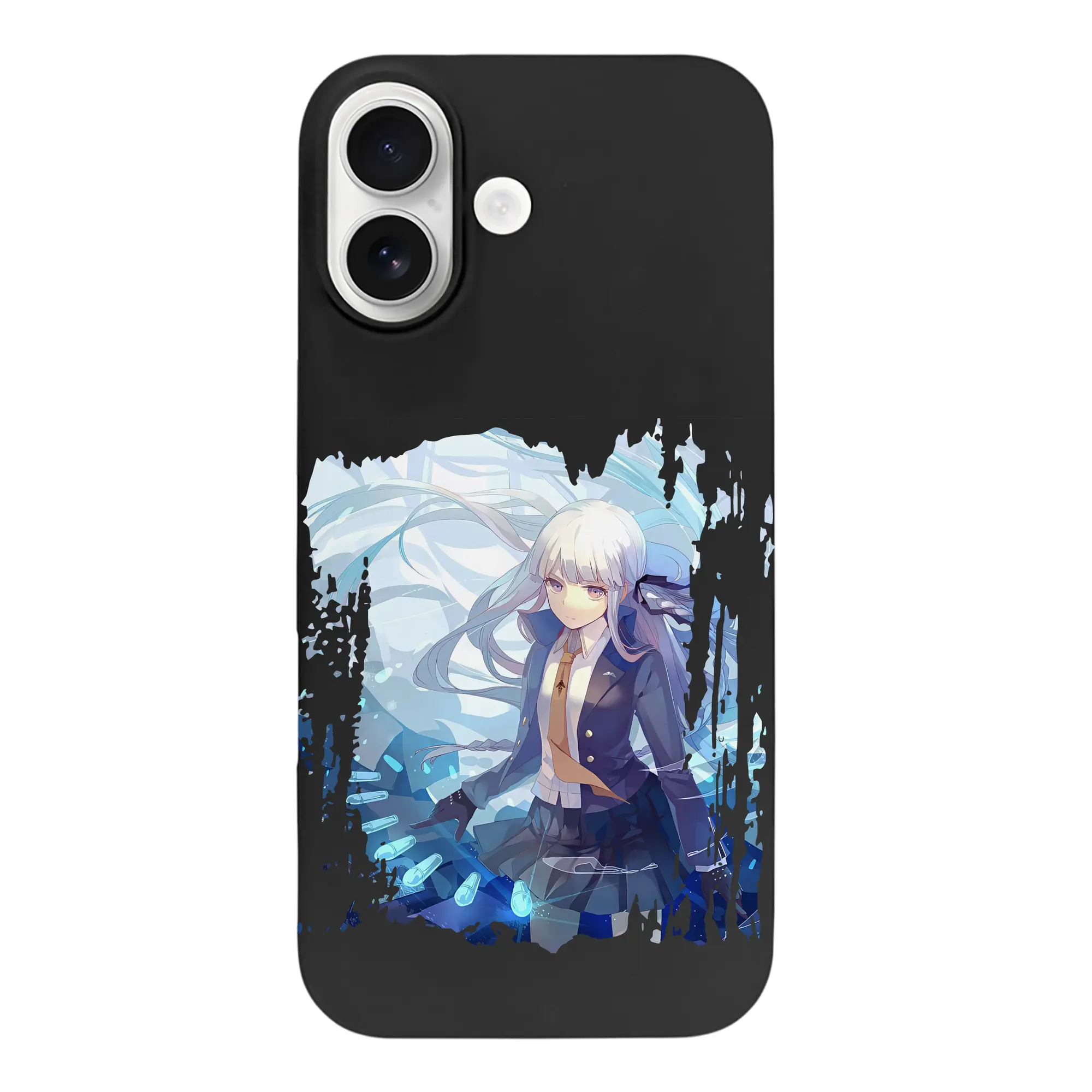 ダンガンロンパ グッズ,霧切響子 - iPhone 17 シリーズ シリコンケース 薄型 耐衝撃 指紋防止 ソフトタッチカバー 精密フィット 傷防止 保護ケース iPhone 17/17 Air/17 Pro/17 Pro Max 対応